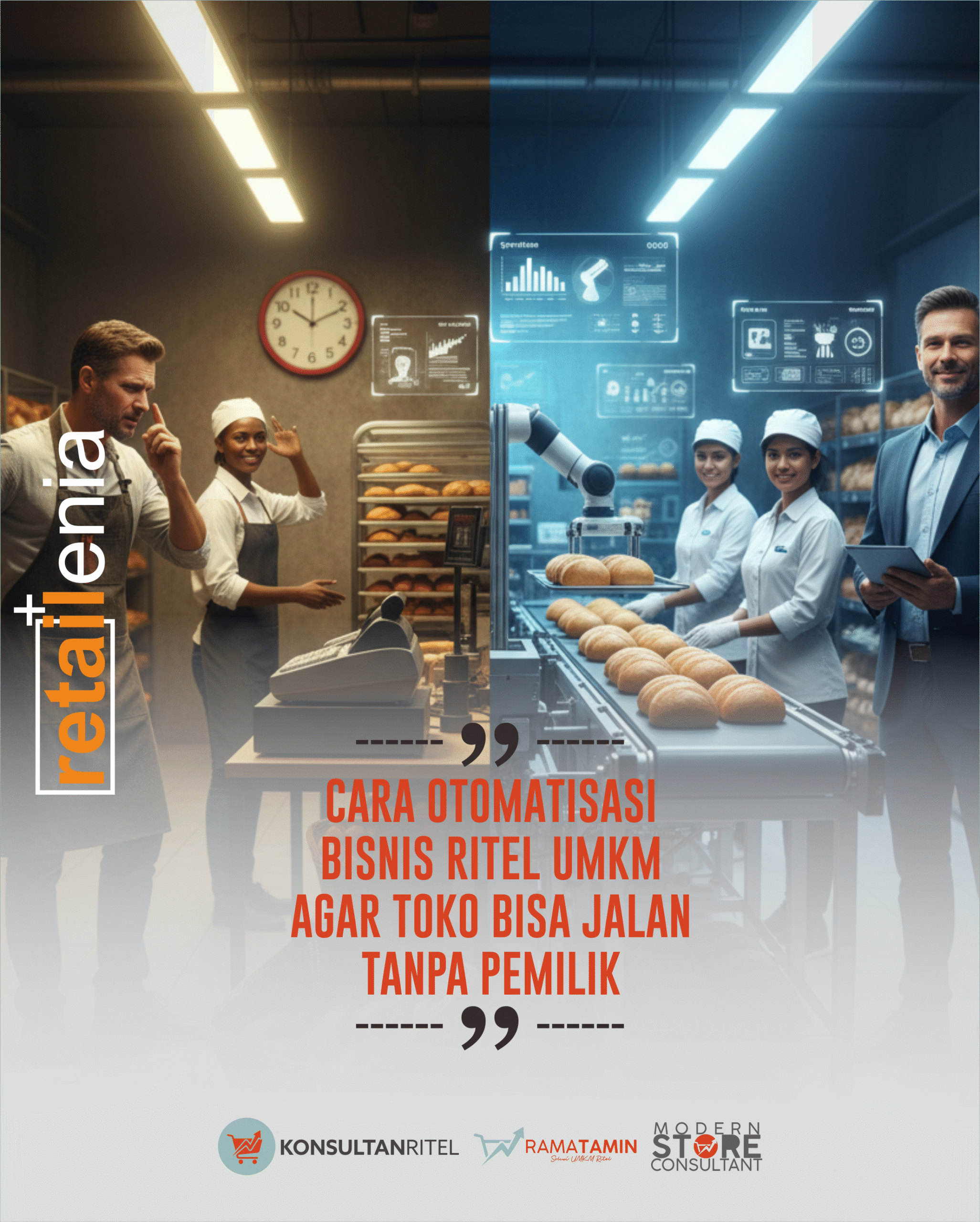 Cara Otomatisasi Bisnis Ritel UMKM agar Toko Bisa Jalan Tanpa Pemilik